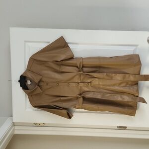 XL caramel Target a new day faux leather dress